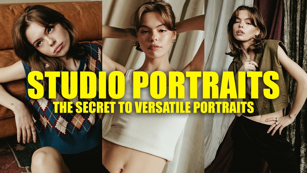 Studio Portrait Photography With Fujifilmx100VI | Fashion Editorial Photoshoot