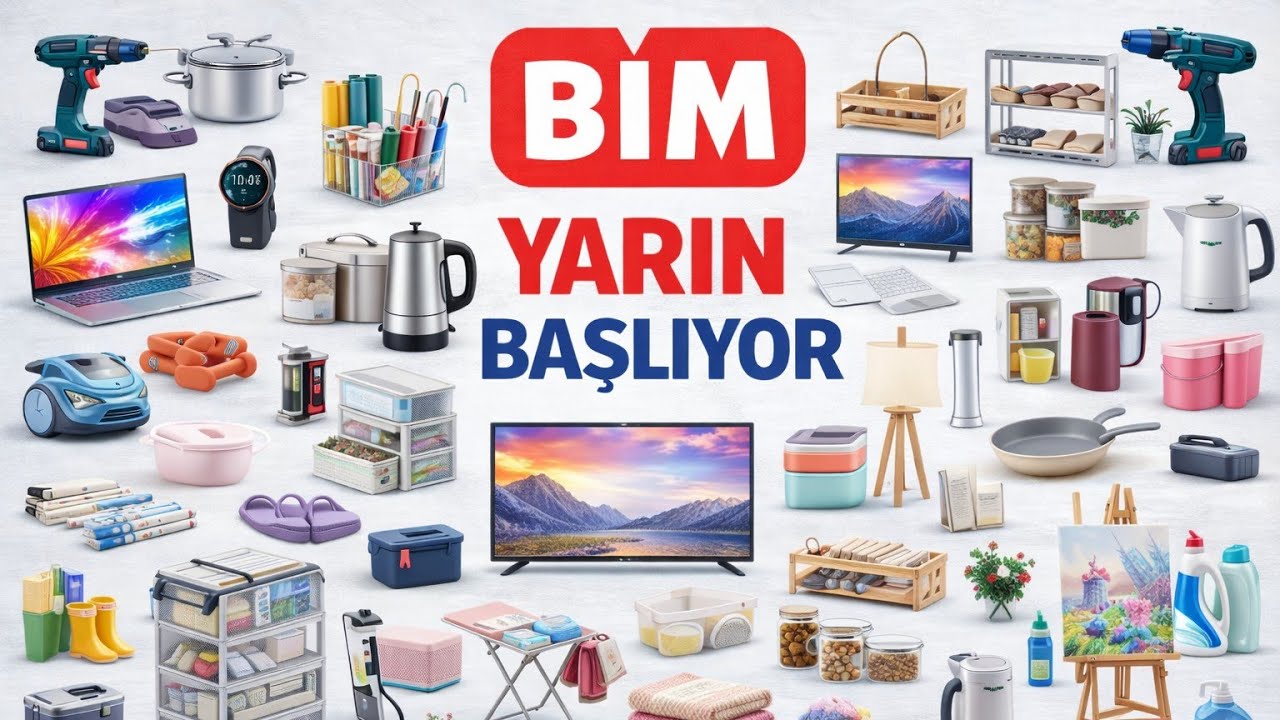 BİM 13 MART 2026 | BİM MUTFAK ÜRÜNLERİ VE EV ALETLERİ FIRSATI