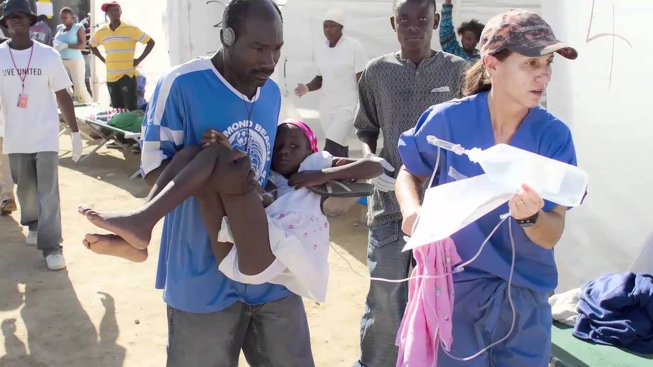 Cholera in Haiti: Samaritan's Purse Clinic