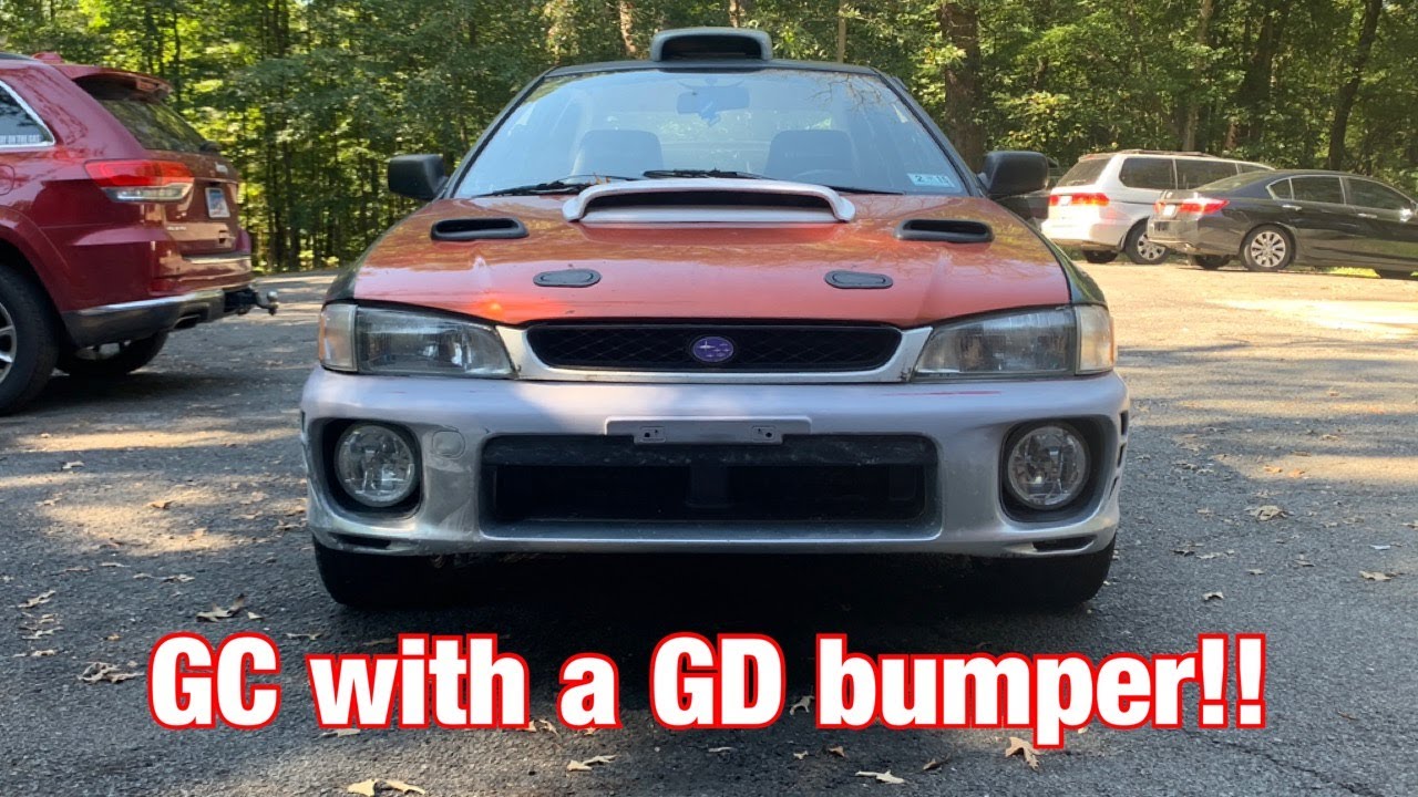 Installing A Subaru WRX Bugeye Bumper On My Impreza GC8!! | Pt.2