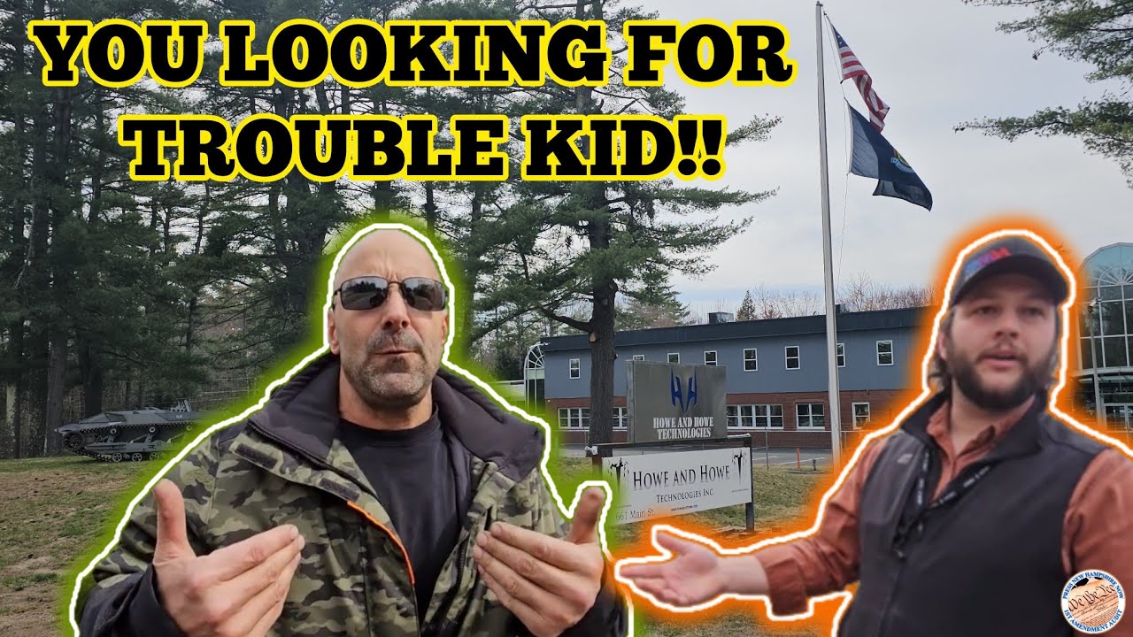 TOUGH GUY *GET'S CHECKED* LOOKING FOR TROUBLE/CAMBACKS *SHERIFF'S CALLED* 1ST AMENDMENT PRESS NH NOW