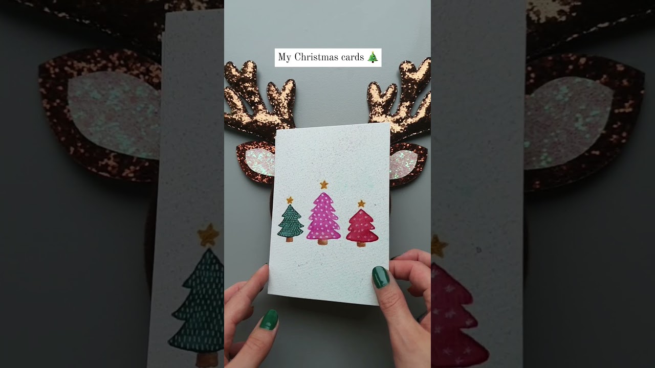 Some Christmas cards I made this month! So, what did you think? #watercolour #painting #christmas