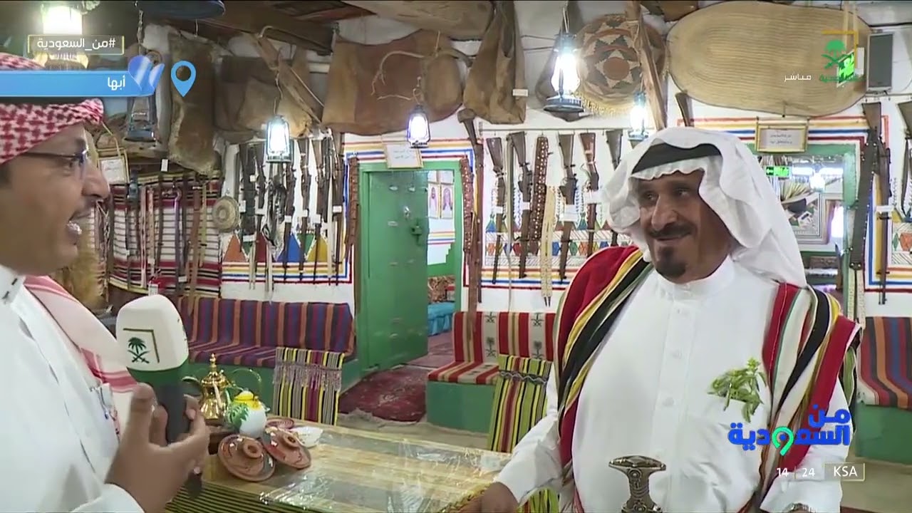 "متحف الجحل" الذي يوثق تراث السودة في باحة ربيعة.