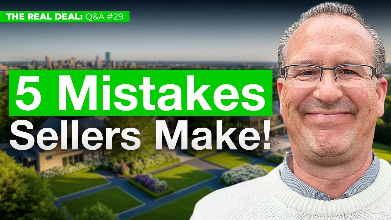The 5 Mistakes Sellers Make When Selling in Cambridge, MA | The Real Deal Ep. 29