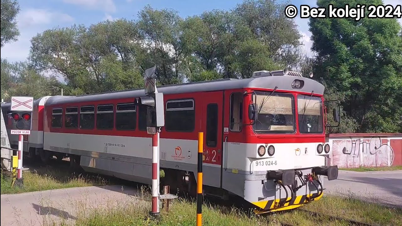 Železničné priecestie Dolný Kubín (SK) [AŽD 71+ SSSR] - 9.6.2024 / Slovakia railroad crossing