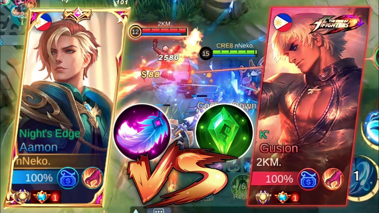 GLOBAL AAMON VS FAST HANDS GUSION🔥 | WHO IS THE BEST JUNGLE META?
