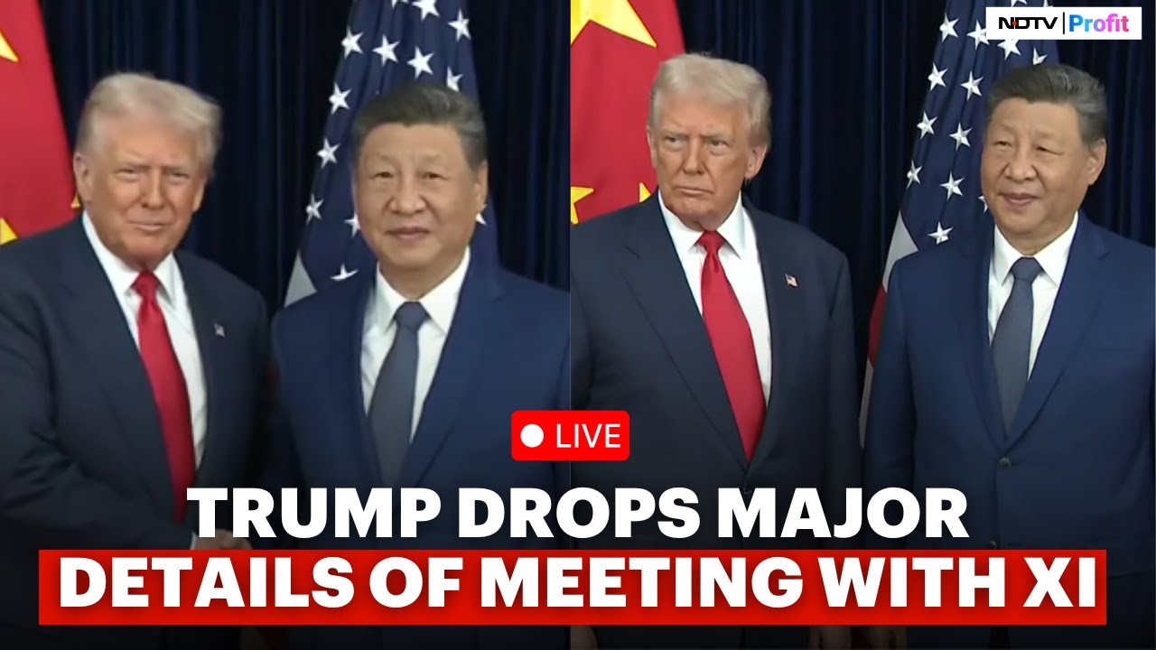 Donald Trump LIVE I Trump Xi Jinping Meet LIVE I Trump Shares Details Of Bilateral With Jinping LIVE