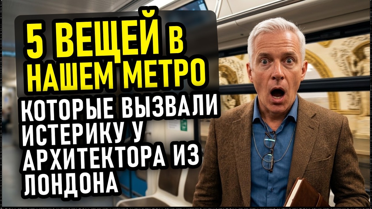 90 секунд, которые изменили всё: Англичанин не поверил ГЛАЗАМ в метро Москвы.