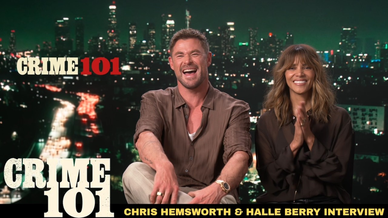 Crime 101 Cast Interview: Halle Berry & Chris Hemsworth On Obsession, Isolation & Explosive Chases