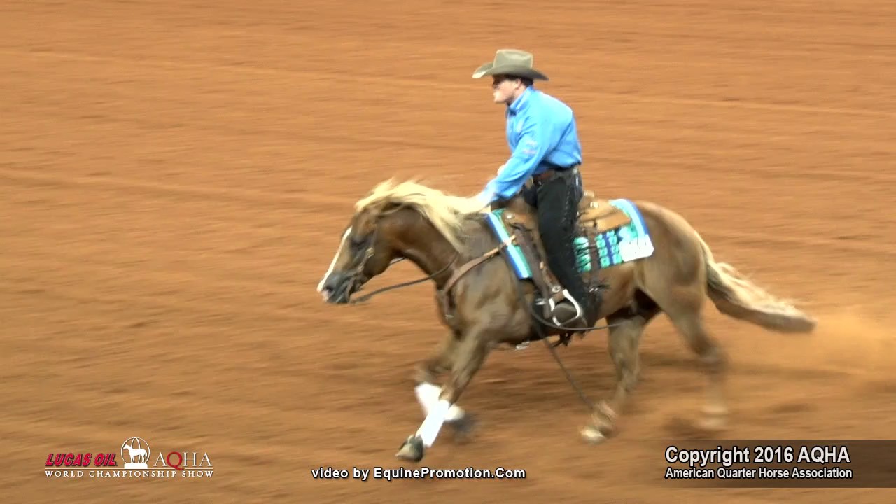 IN LIKE FLINN ridden by CASEY DEARY  - 2016 AQHA World Show (Sr Reining, FINALS)