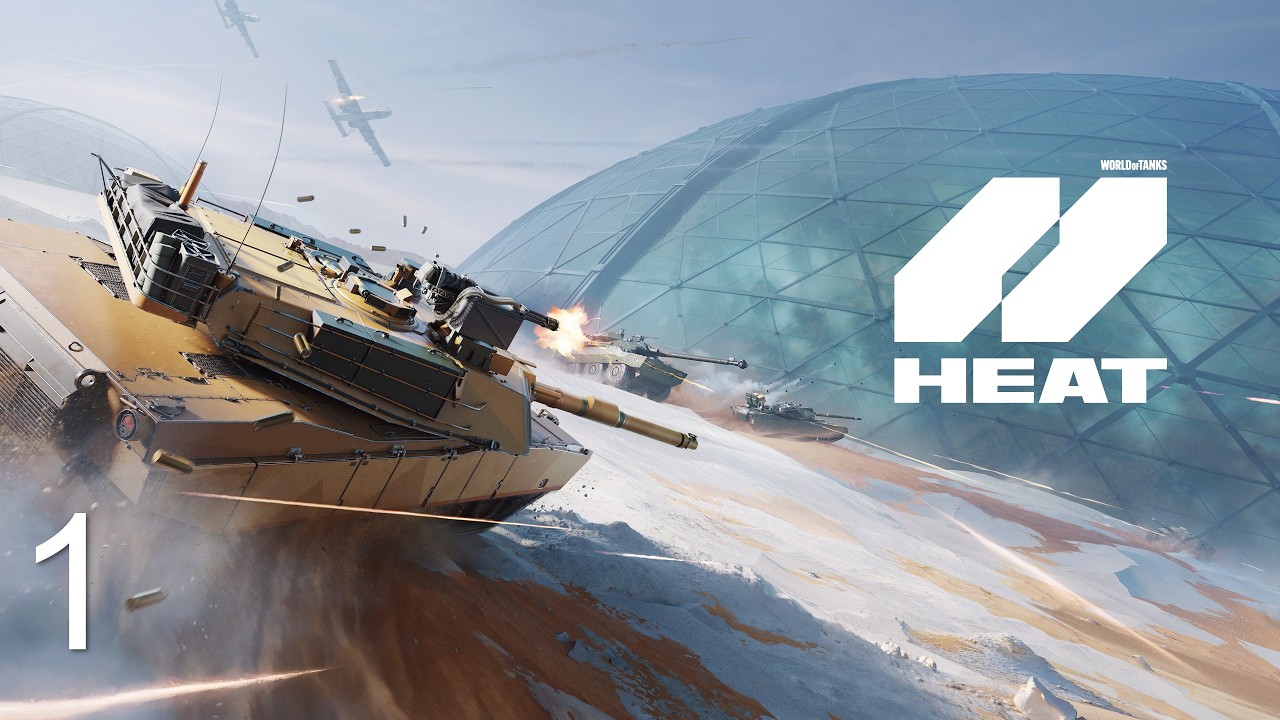 World of Tanks: HEAT Closed Beta Test. Gameplay #1  M1E1 Чоппер