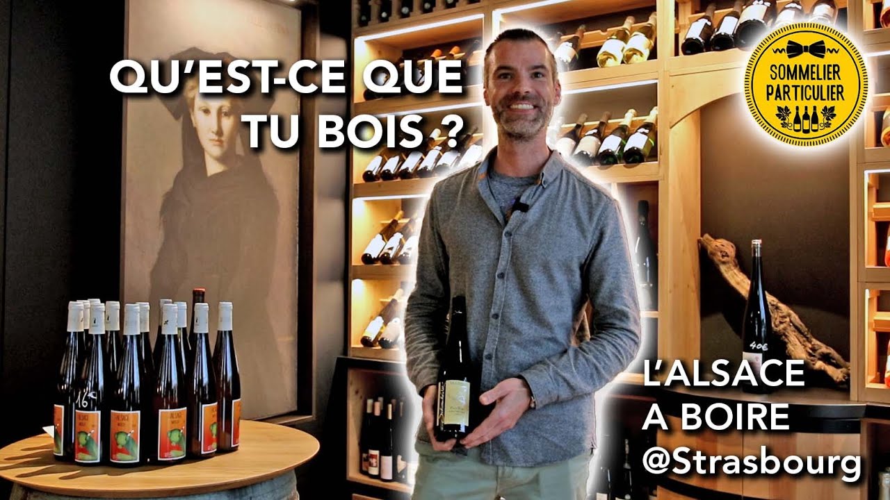 🍷 QU'EST-CE QUE TU BOIS ❓ L'Alsace À Boire, à Strasbourg