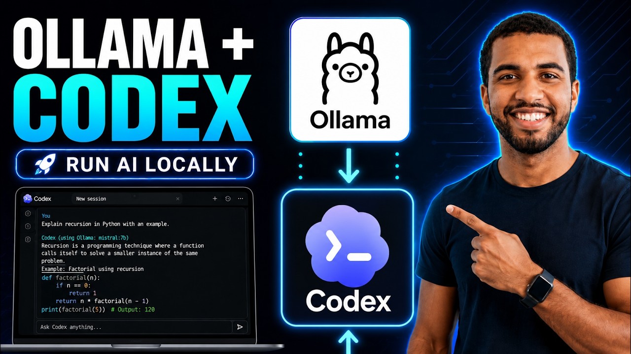 Codex + Ollama = 100% бесплатное ИИ-программирование