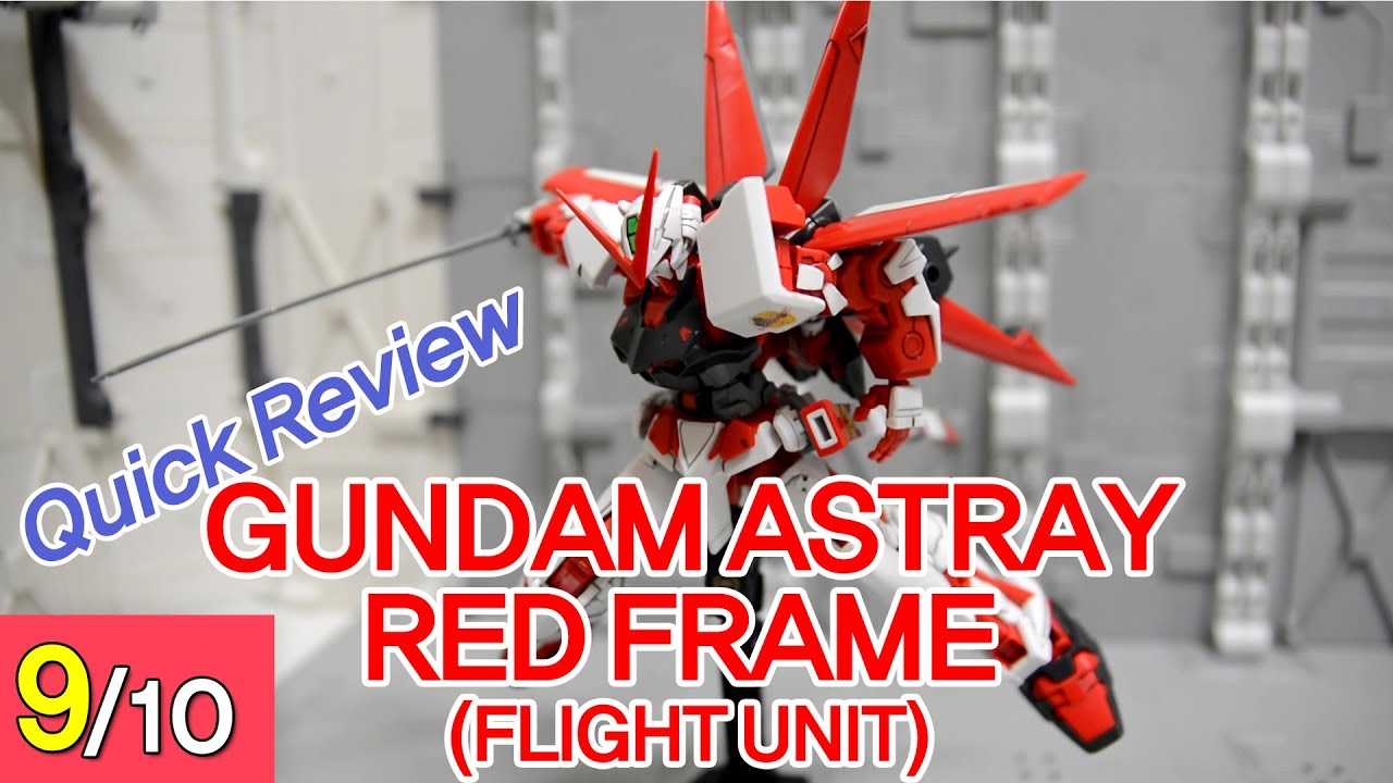 [Quick Review] HG 1/144 건담 아스트레이 레드 프레임 (플라이트 유닛) - Gundam Astray Red Frame(Flight Unit)