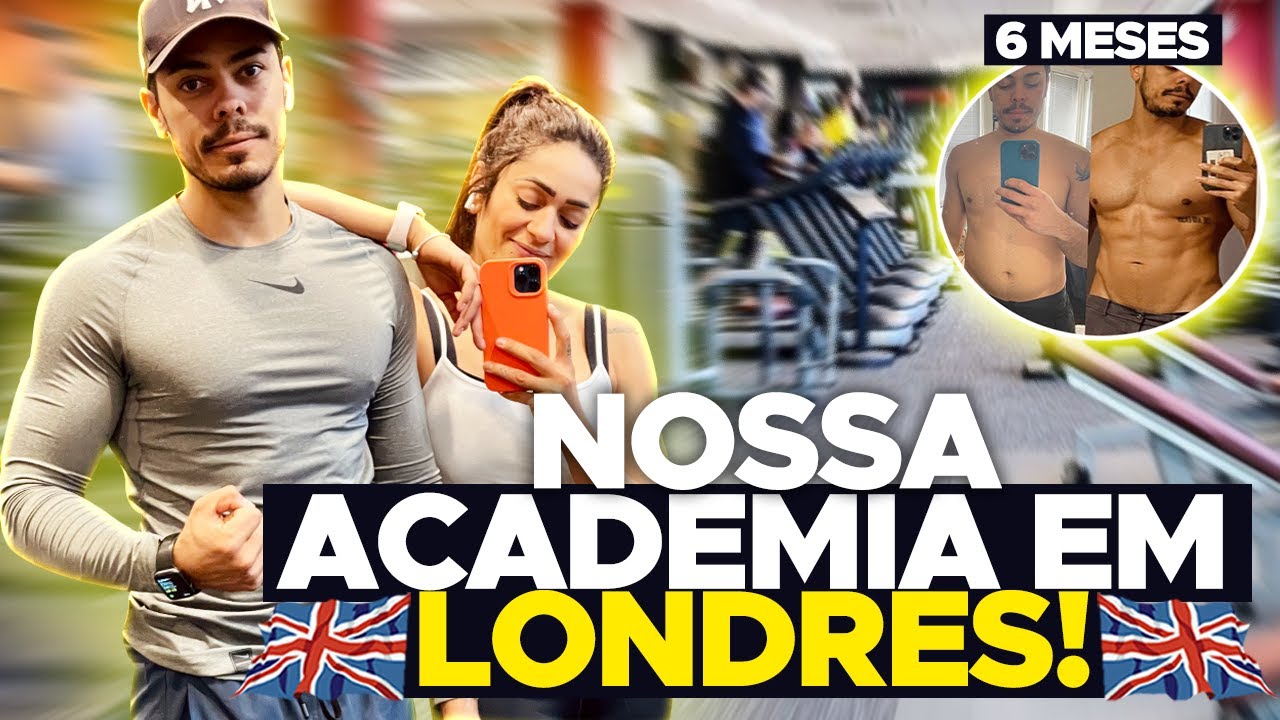 ACADEMIA EM LONDRES, COMPLETA E MAIS BARATA QUE A SMART FIT! #NaVibe #Inglaterra