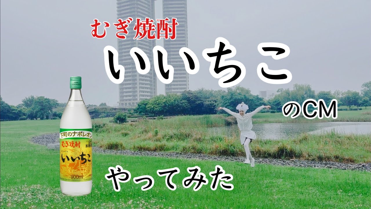 むぎ焼酎いいちこのCMやってみた