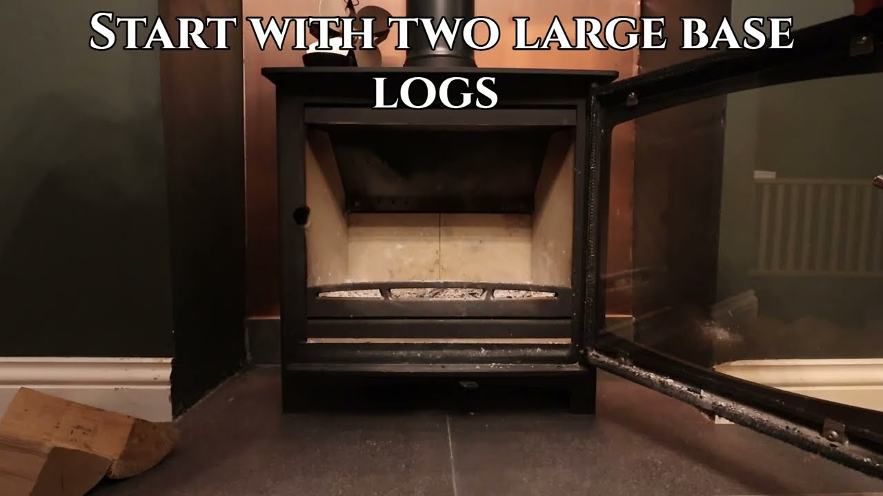Top down method of starting a fire