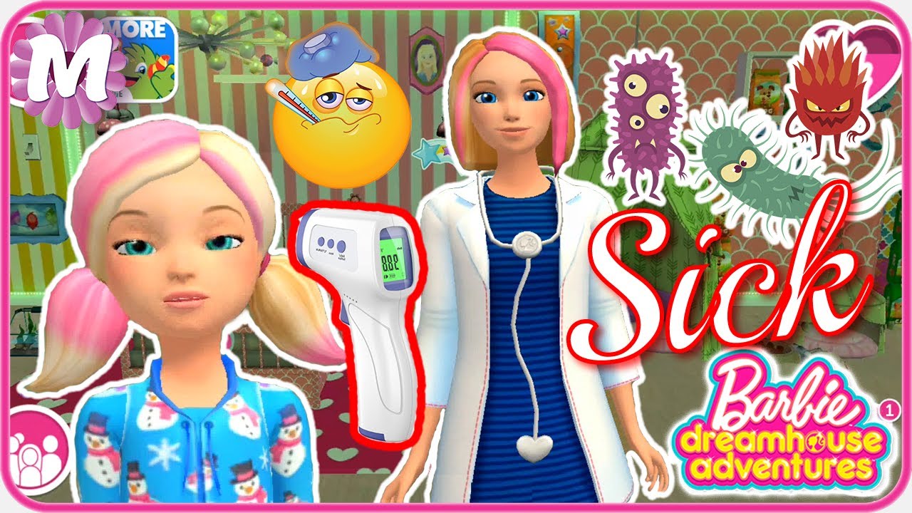 Chelsea is Sick and Barbie is the Doctor - Barbie Dreamhouse Adventures Game