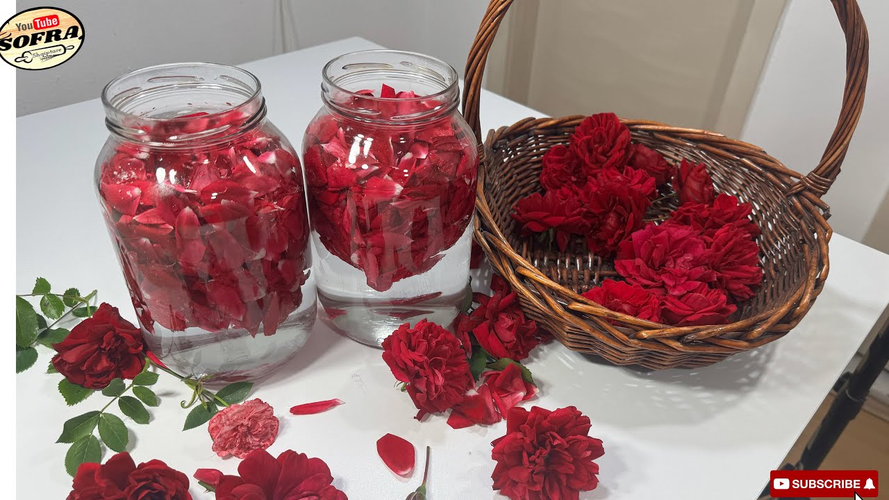 Sirup Trendafili🌹🌺Pije Tradicionale Freskuese Verore me Nje Shije te Mrekullueshme 👌