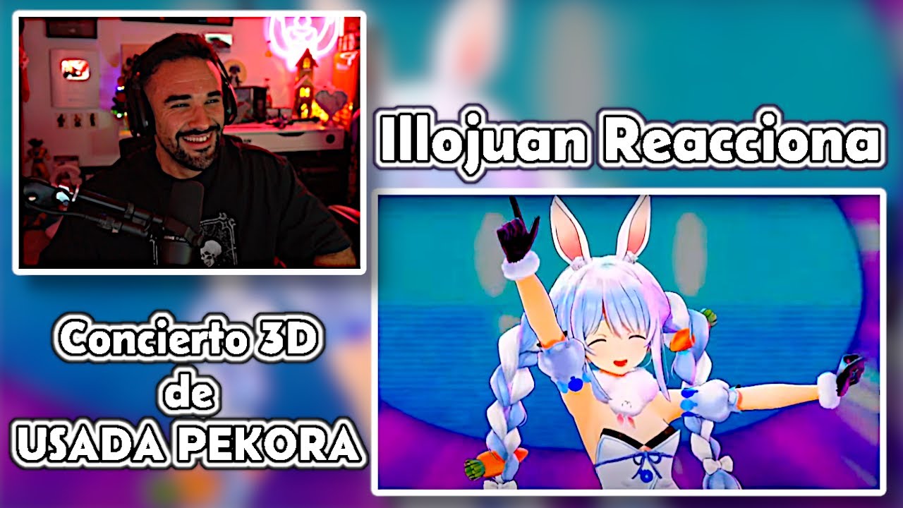 ILLOJUAN SORPRENDIDO al ver el CONCIERTO DE USADA PEKORA