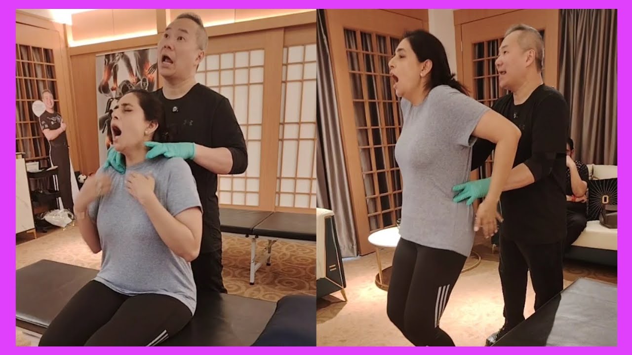 Chris Leong Treatment Neck and Lower Back Problems😱