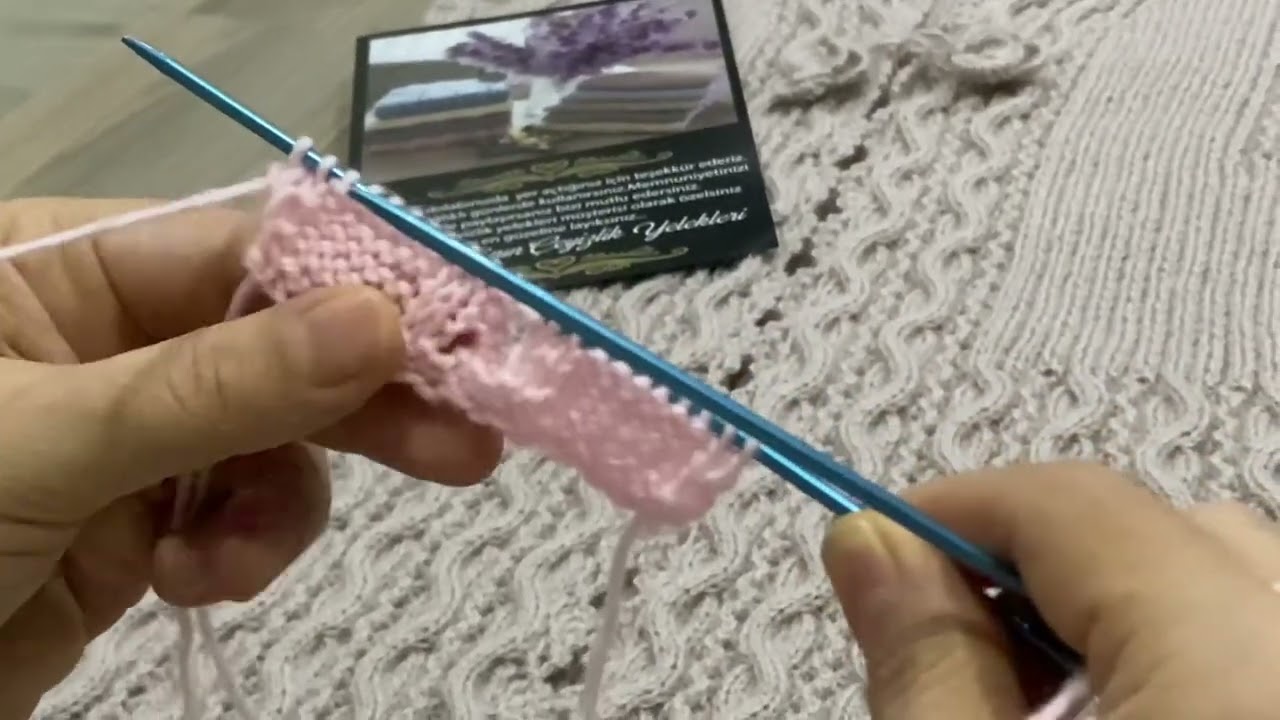 Kıvrımlı burgular su yolu çeyizlik yelek modelimiz