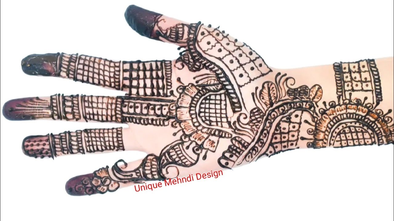 Latest Jaali Mehndi Design for Front Hand | New Geometric Mehndi 2026 | Unique Mhanndi Design ||