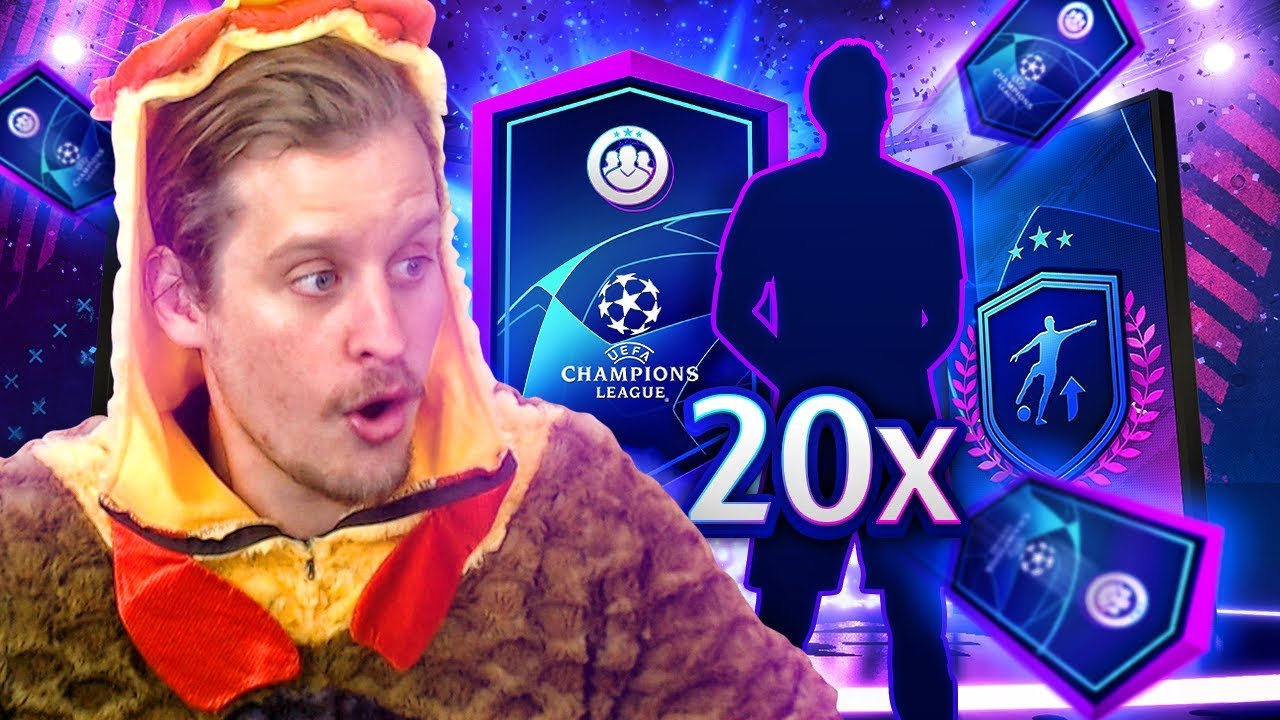 20X UCL CHAMPIONS LEAGUE UPGRADE PACKS! FIFA 19 ULTIMATE TEAM