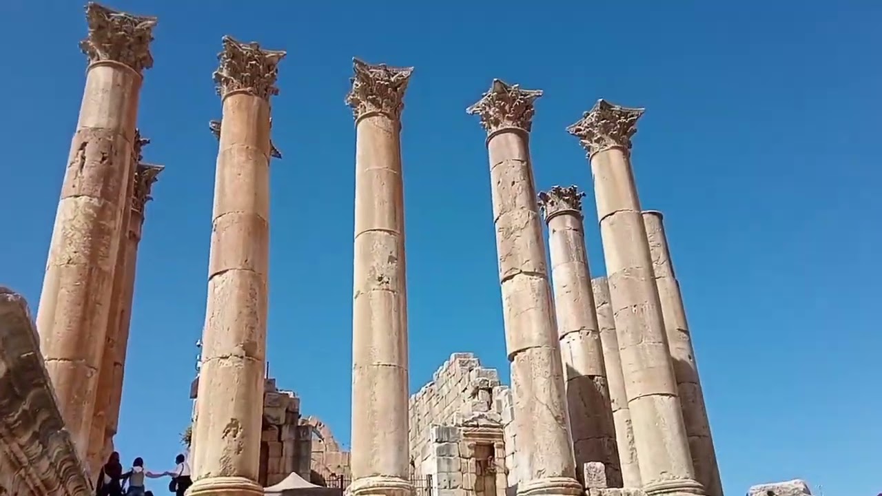 Руины Джераша, прогулка по остаткам древнего города. Jordan 🇪🇭