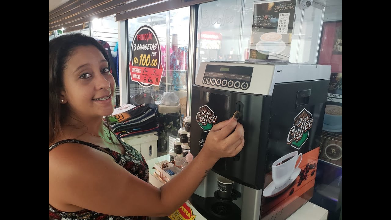 GANHE MUITO trabalhando pouco. Trabalhe com Máquinas Automáticas de Café da Franquia Mara Mix  ;-)