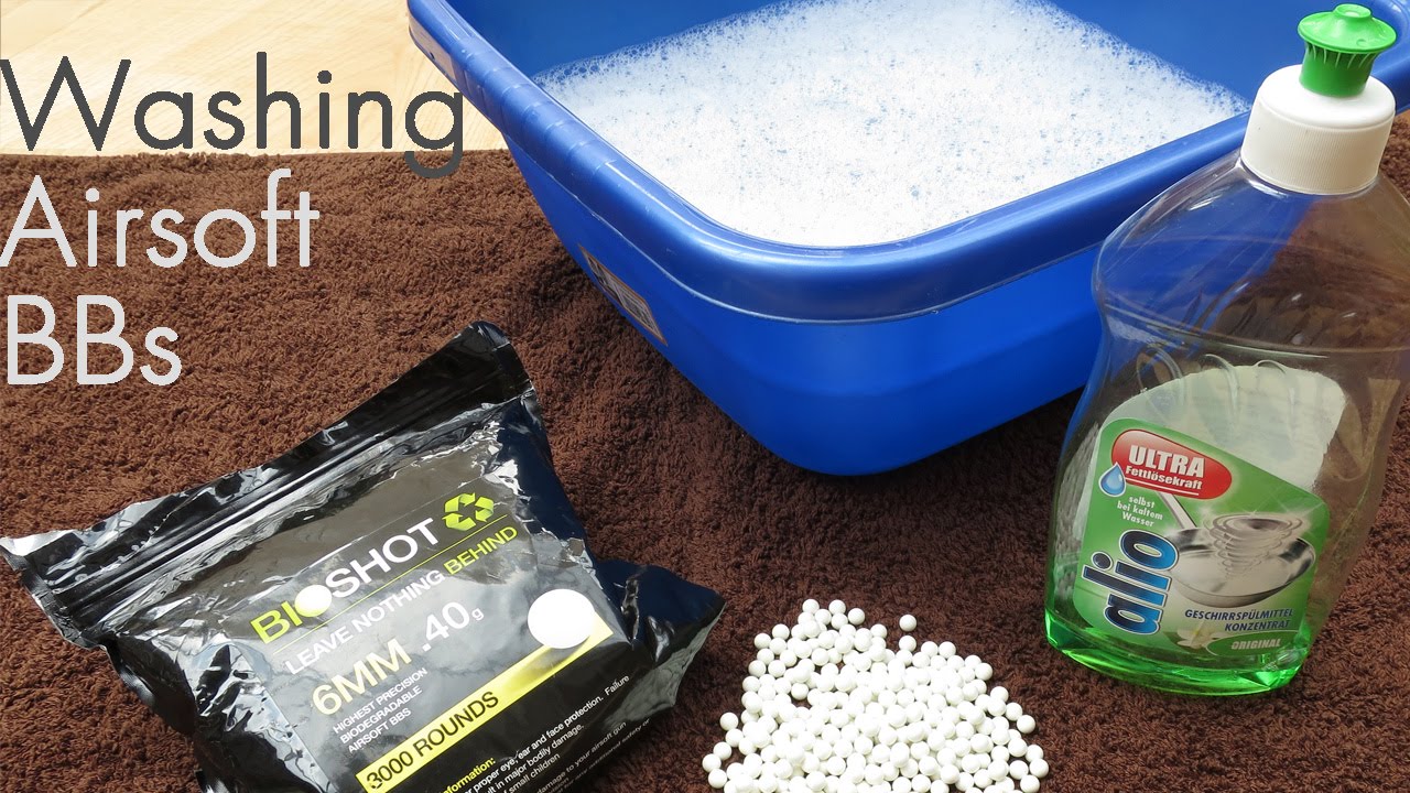 How to Wash Airsoft BBs