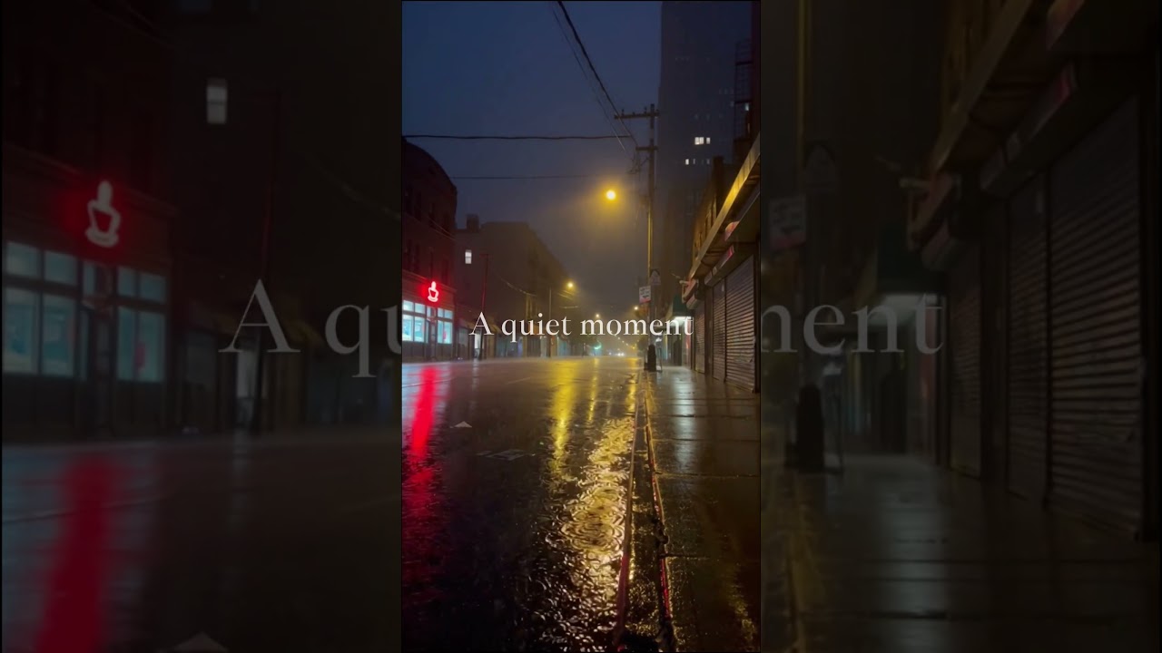 City Rain Shower