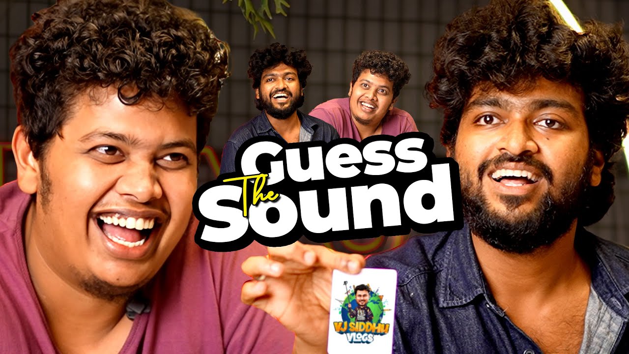 Guess the Sound with Kishen & Harshath Khan 🔥 - Irfan's View