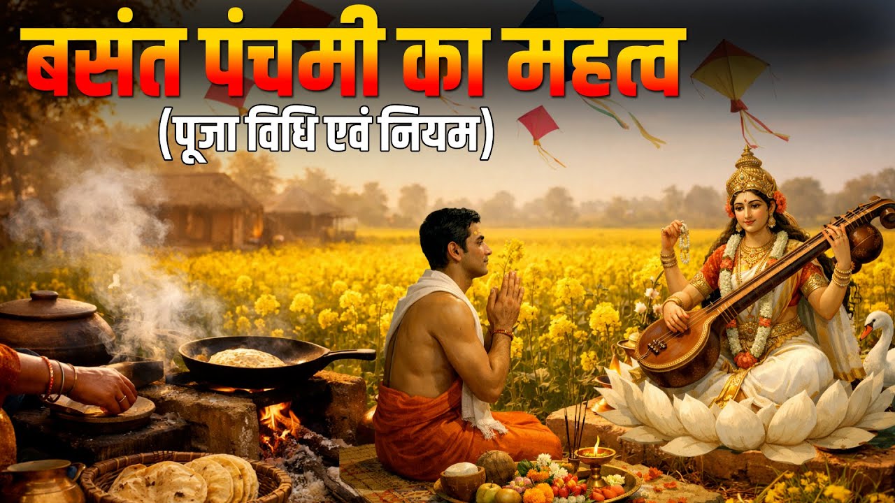 बसंत पंचमी की कथा, महत्व और पूजा विधि | Why is Basant Panchami Celebrated?