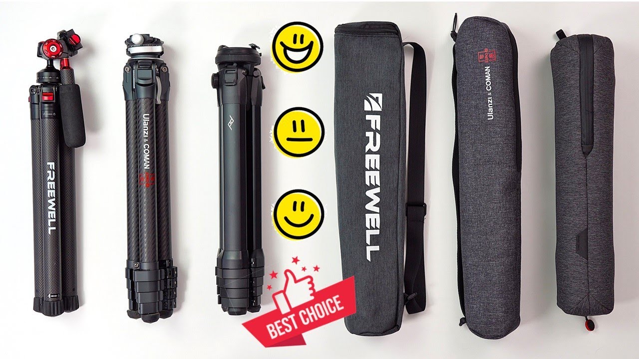 3 MEILLEURS trépieds voyage de 2025 : Freewell Real Travel Tripod vs Ulanzi Zero Y vs Peak Design