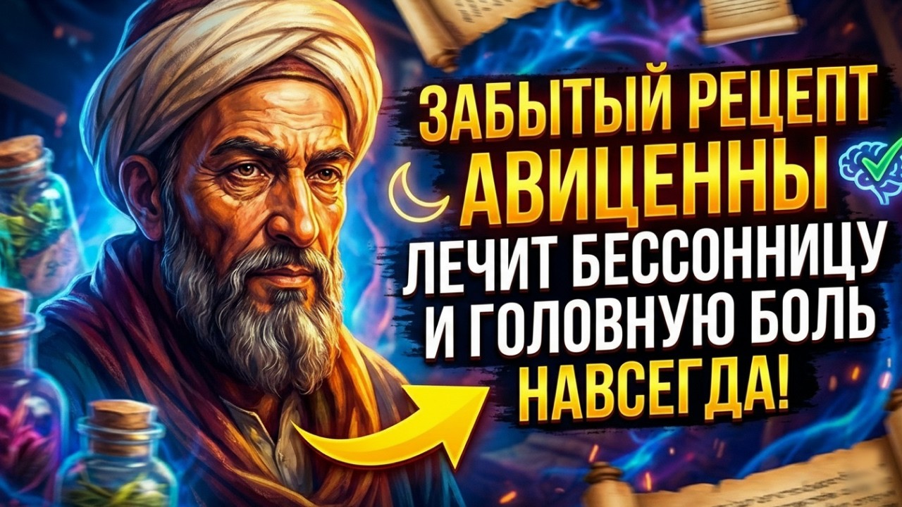 АВИЦЕННА: В 70 ЛЕТ СОН КАК У МЛАДЕНЦА! ДРЕВНИЙ СЕКРЕТ, О КОТОРОМ МОЛЧАЛИ