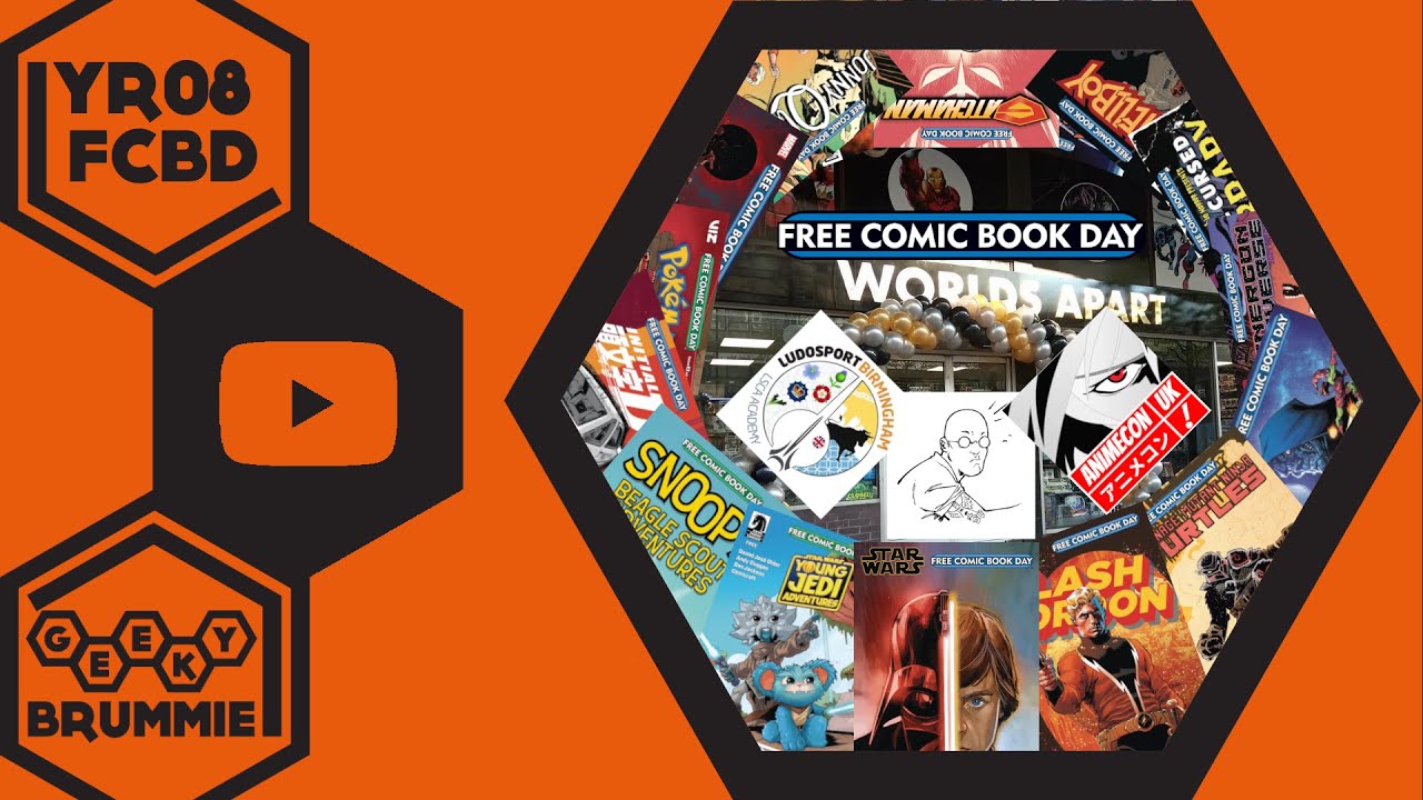 Free Comic Book Day 2024 | Star Wars Day | Worlds Apart Birmingham | Ludosport | Animecon UK