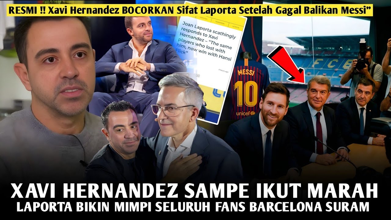 PSYWAR‼️Di Balik Layar, Laporta MEMBLOKIR Kembalinya Lionel Messi Ke Barcelona 😡 Bikin Fans Ngamok😱