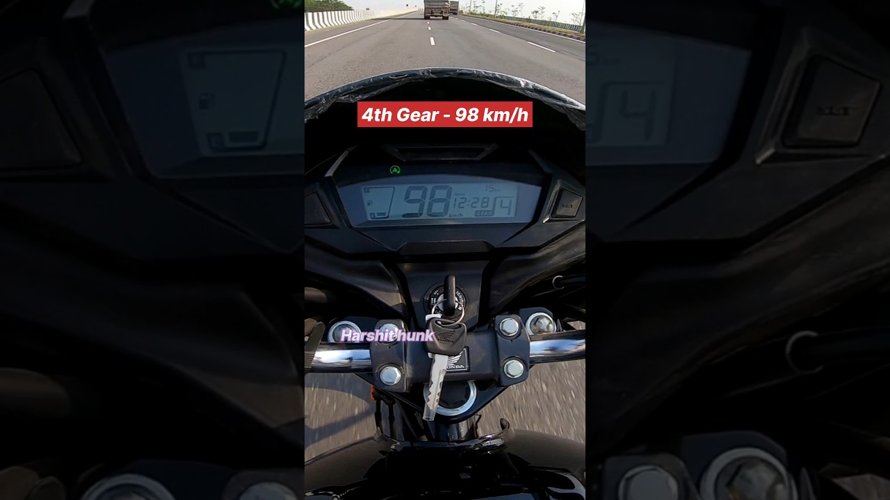 2025 Honda Shine 125 Gear Challenge 🔥 #shorts #hondashine