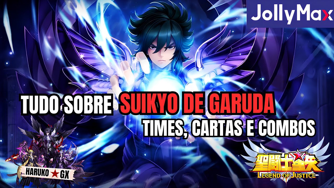 Guia Geral Suikyo Garuda | Saint Seiya Legends Of Justice #saintseiyalegendofjustice