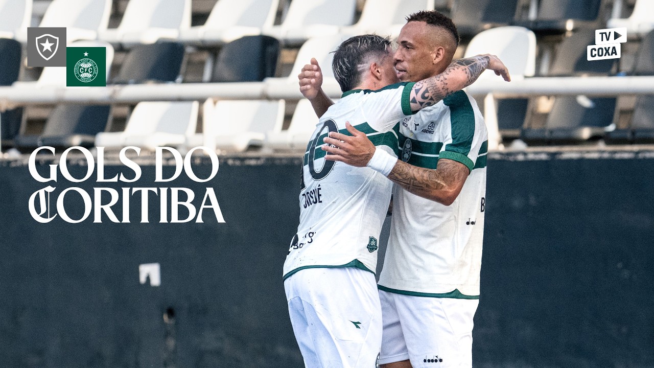 ⚽ GOLS DO JOGO | Botafogo 2x2 Coritiba.