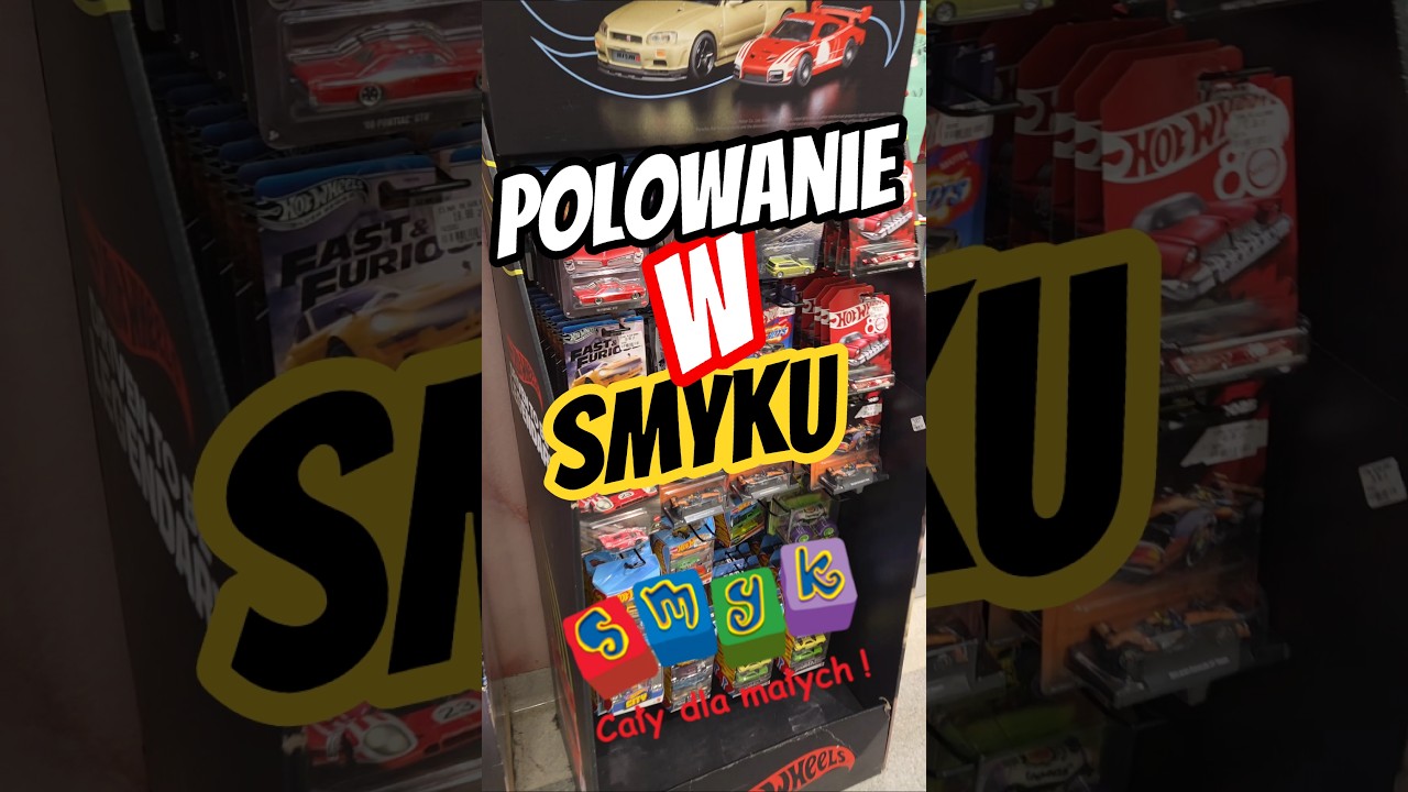 POLOWANIE HOT WHEELS w Smyku!🔥 Spotkałem kilka ciekawych modeli!😱 #hotwheels