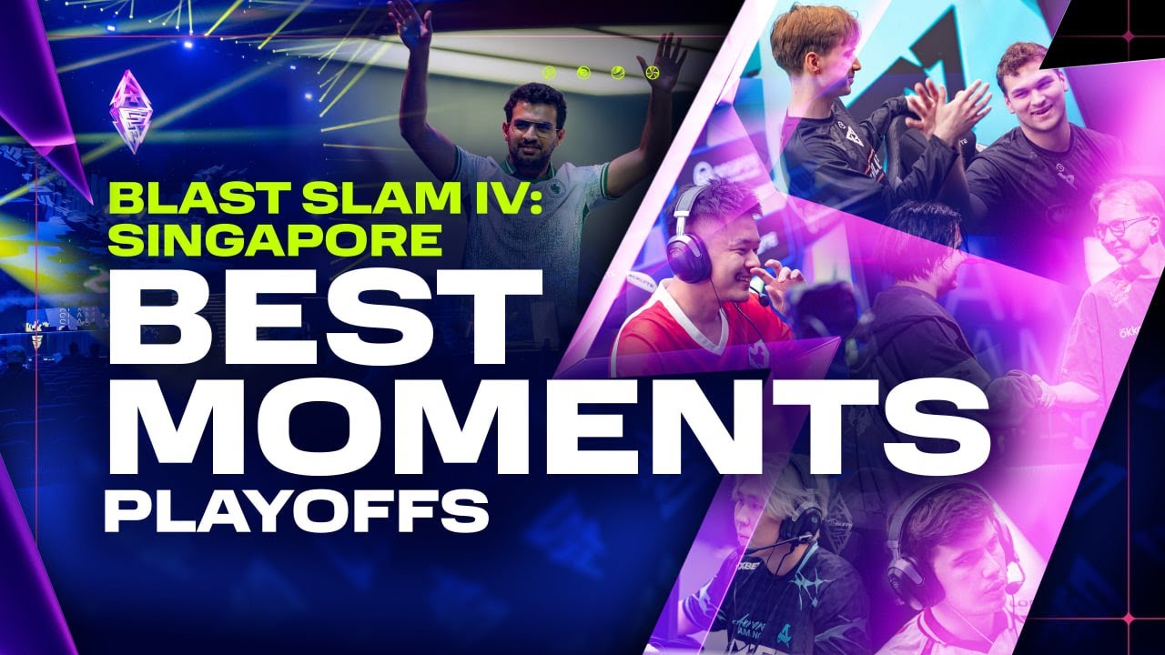 BEST MOMENTS Playoffs | BLAST Slam IV: Singapore