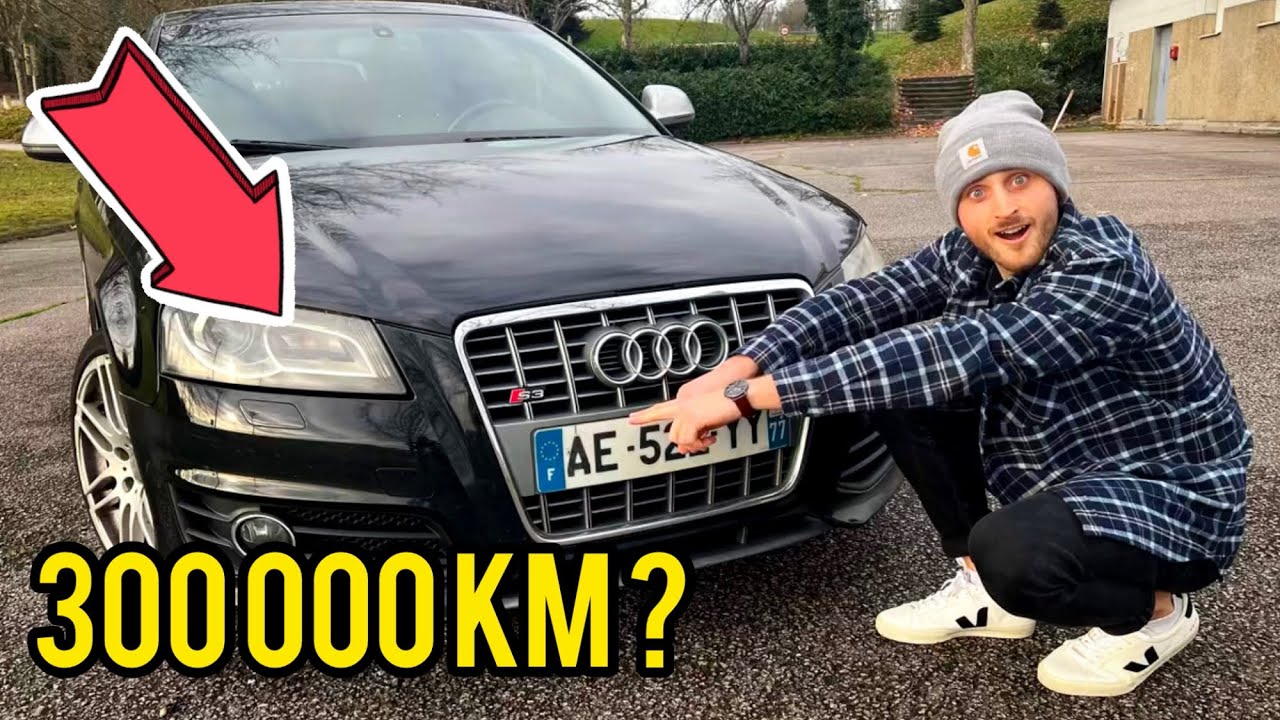 J'ai achet&eacute; l'AUDI S3 de 265cv la plus KILOM&Eacute;TR&Eacute;E de FRANCE 😱(et on fr&ocirc;le la CATASTROPHE)