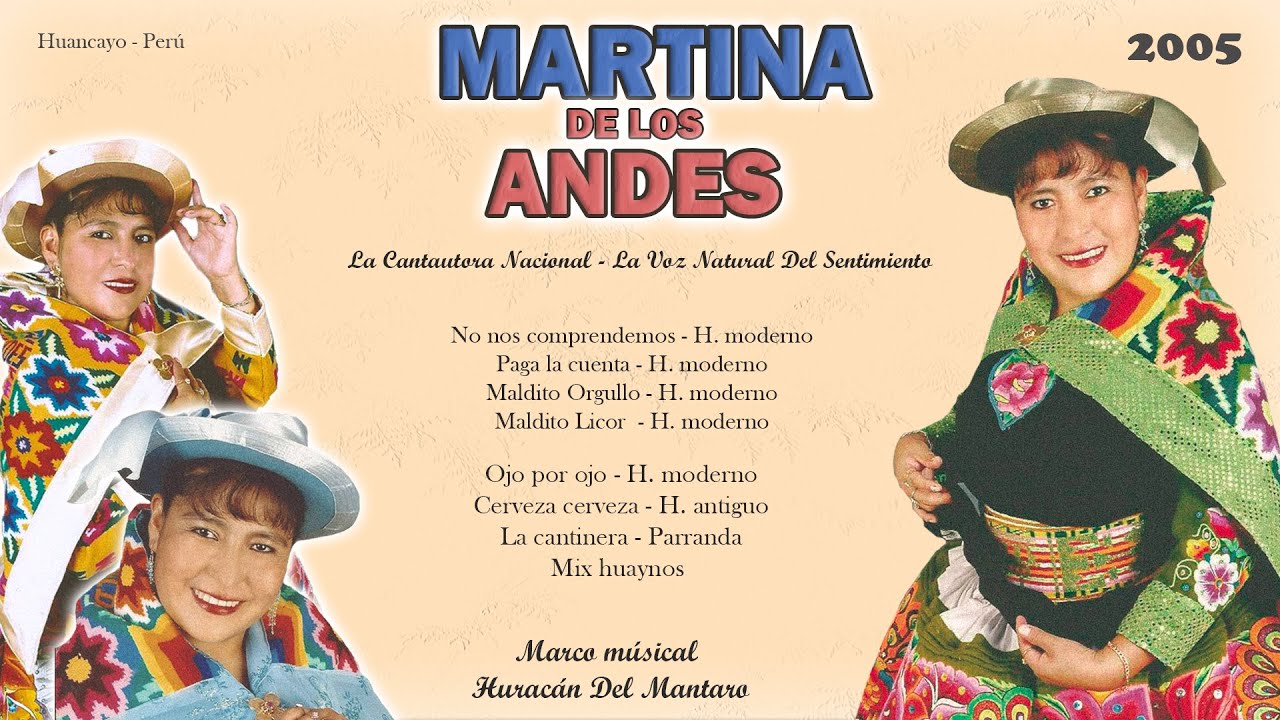 MARTINA DE LOS ANDES HUAYLAS 2005