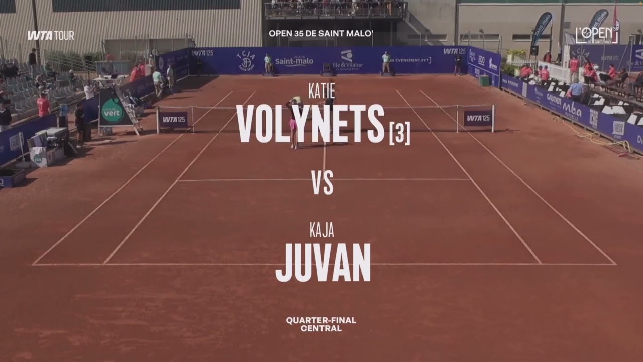 Katie Volynets vs Kaja Juvan (WTA 125 Saint Malo Full Match