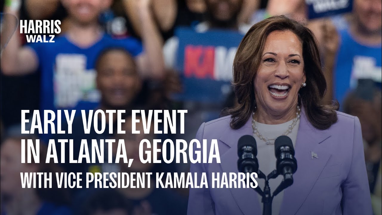 VP Kamala Harris & Usher at Early Vote Event in GA | Harris-Walz 2024