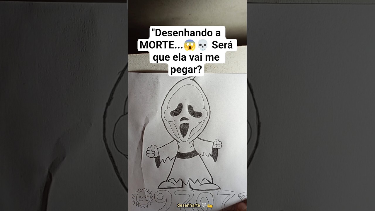 "Desenhando a MORTE...😱💀 