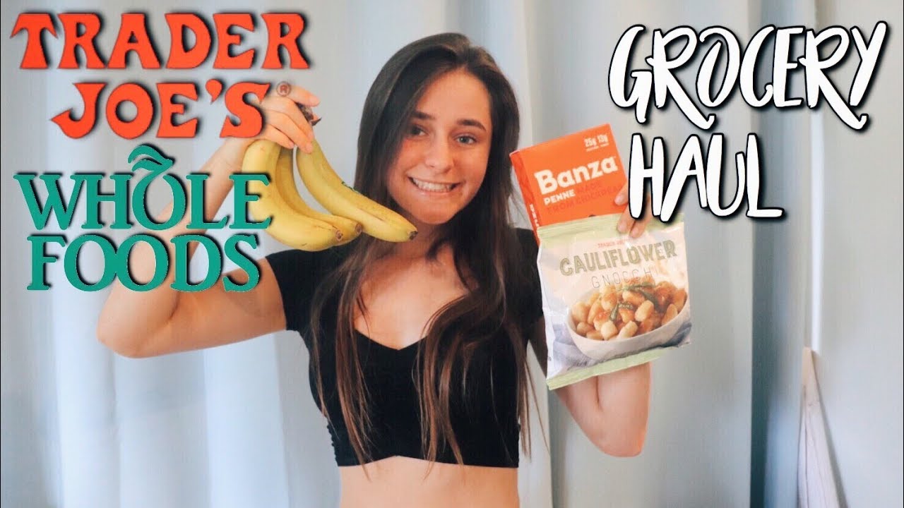 VEGAN TRADER JOES + WHOLE FOODS HAUL