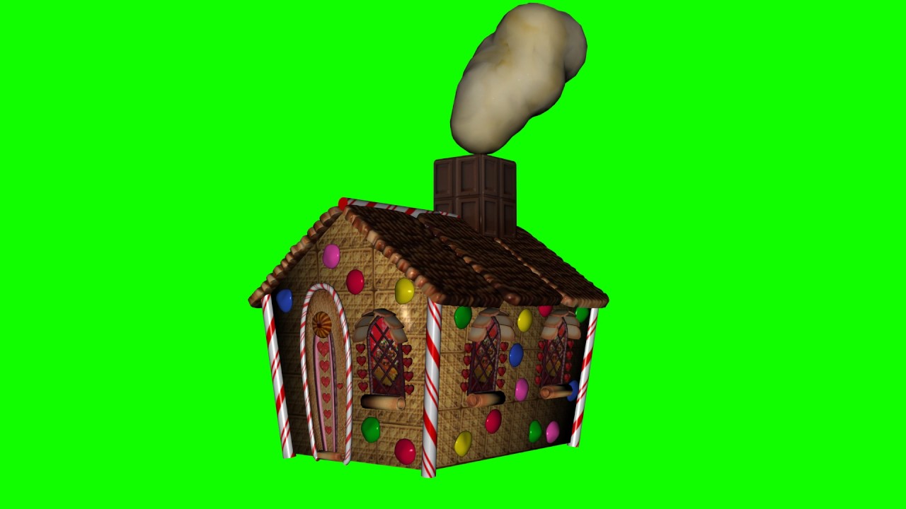 FREE HD Green Screen CANDY HOUSE